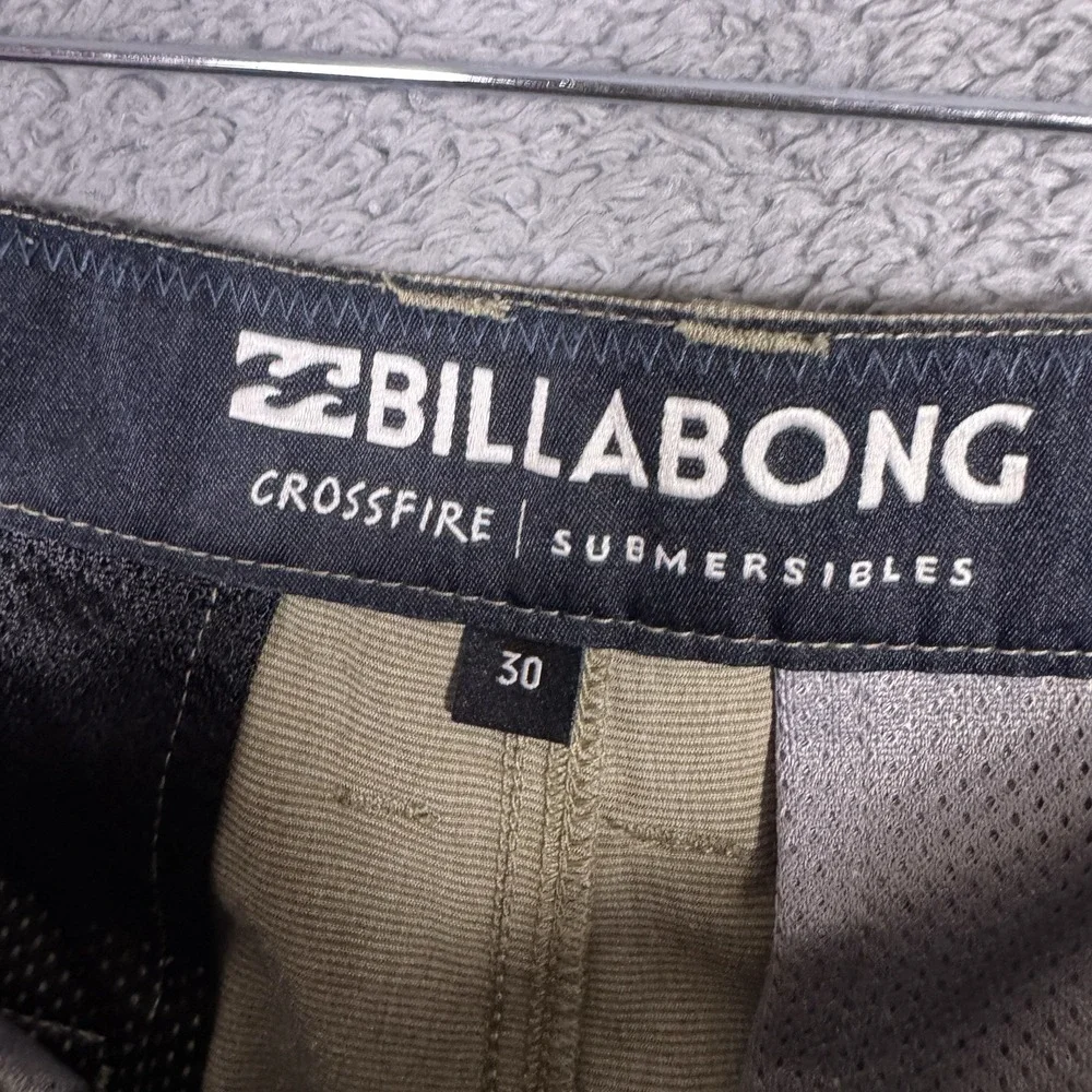 Billabong Shorts Men 30x9 Crossfire Submersibles Hybrid Quick Dry Swim Walkshort